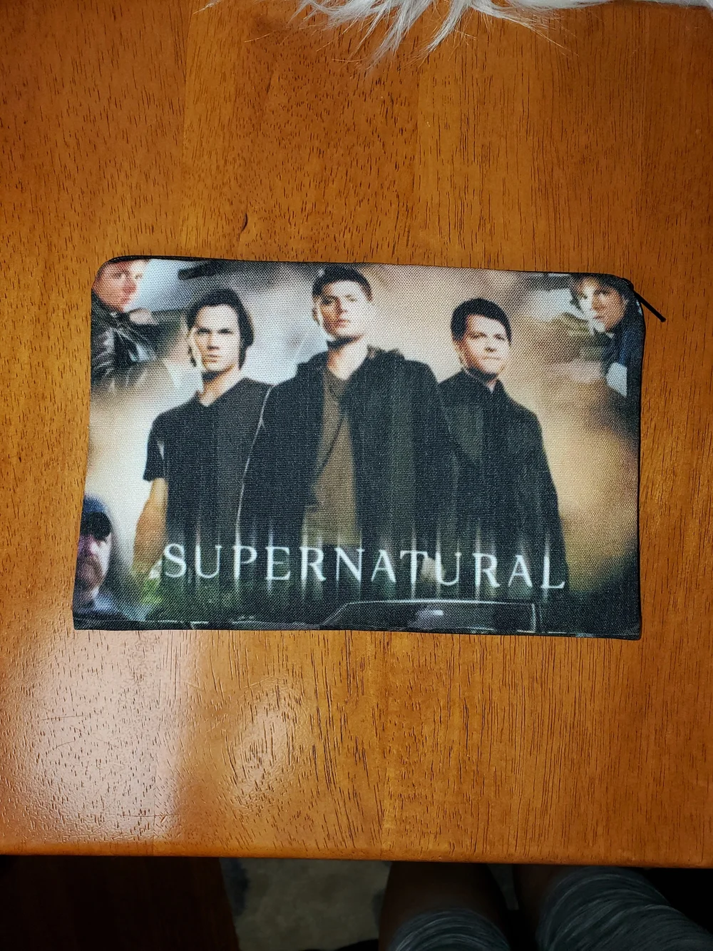 Supernatural Graphic Zip Pouch Sam, Dean And Castiel